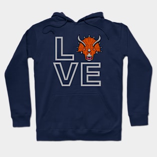 Love Triceratops Hoodie